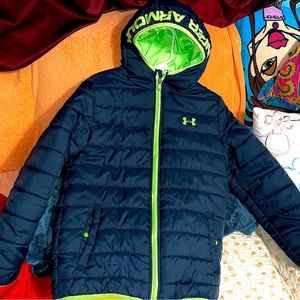 Boys Under Armour Cold Gear Winter Coat